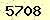 請輸入此驗證碼 : 5708